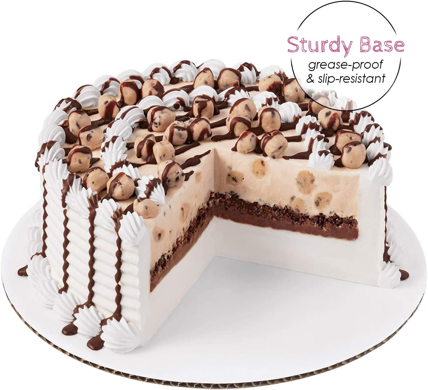 StarMar, White Corrugated Cake Board, 10 Inch, 48 Pack - Walmart.com