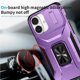 thumbnail image 5 of Funda para GANGXUN iPhone 16 Plus - Soporte metálico, Función magnética, Morado, 5 of 5