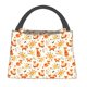 thumbnail image 1 of Fotbe Flower Fox Bolsa Térmica Portátil con Estampado, Bolsa de Entrega de Alimentos Aislada, Bolsa Reutilizable de Gran Capacidad para Comidas y Supermercado, 1 of 6