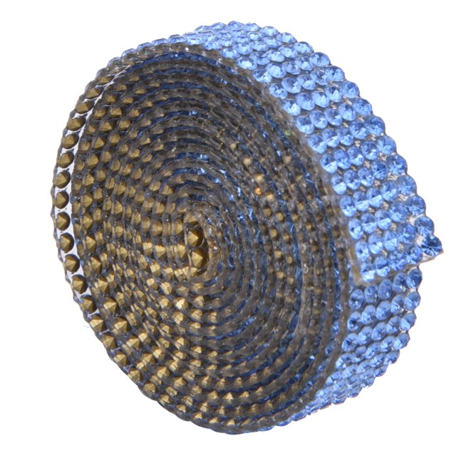 Rhinestone Ribbon5 Rows 1m Rhinestone Rhinestone Trim Hot Fix Rhinestone Eco-Friendly Materials