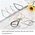 thumbnail image 5 of Paper Clips Drop-Shaped with Box 1.3 Inch Green for Organize Office Home, Pack of 100, 5 of 5