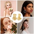 thumbnail image 7 of 3 Pairs Earring Lifters, Hypoallergenic Secure Earring Backs for Droopy Ears, Adjustable Earring Backs for Heavy Earring Heavy Earrin, 7 of 7