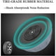 thumbnail image 4 of 4 Almohadillas Antivibraciones Para Lavadora Almohadilla De Goma Para Pies, A Prueba De Hum Tomshoo  4 PIEZAS, 4 of 7