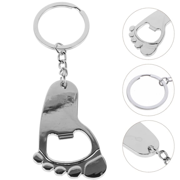 ELAYARD 2Pcs Key Chain Bottle Opener for Men with Compact Size and Versatile Durable Material