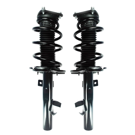 Pair 2 Front L-R Quick Complete Strut-Coil Spring Assembly For 2013 Ford Focus S, SE MT