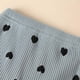 thumbnail image 5 of Body De Bebé, Conjunto De Canastilla, Onesies Para Niños Pequeños, Niñas, Estampado De Corazón, Mameluco Con Volantes, Pantalones, Diadema, Ropa, Traje Verde Odeerbi LM103-4665, 5 of 9