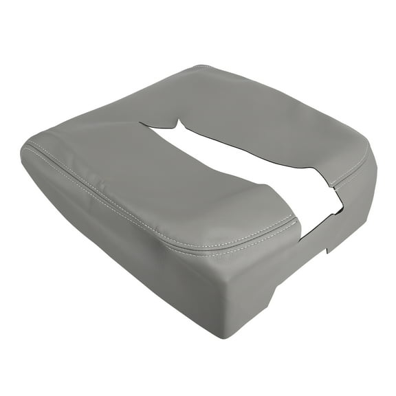 Car Vehicle Center Console Lid Armrest Pad Cover Gray for Chevrolet Tahoe 2007-2014