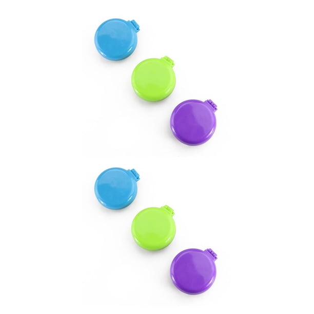 Soidarity Nuevo cepillo de pelo plegable de viaje para niñas con peine de bolsillo con espejo PC 1 2piezas Soidarity CBP010676
