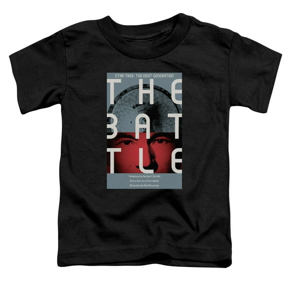 Star Trek - Tng Season 1 Episode 9 - Toddler Short Sleeve Shirt - 4T