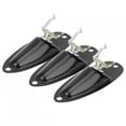 thumbnail image 2 of Conector de guitarra eléctrica de aleación, enchufe de bajo eléctrico para accesorio ST Ship Form, color negro, 3 uds., 2 of 8