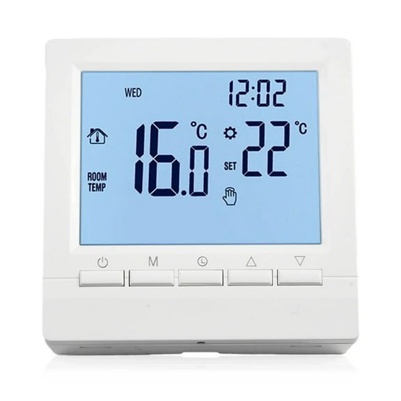 Floor Heating Thermostat Smart Thermostat Digital Display Screen Boiler Water Floor Heating Controller for Home