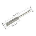 thumbnail image 2 of Uxcell 3/16 Inch Diamond Chainsaw Sharpener Sharpening Stone Polishing Grinding File Tool, Silver 16 Pack, 2 of 5