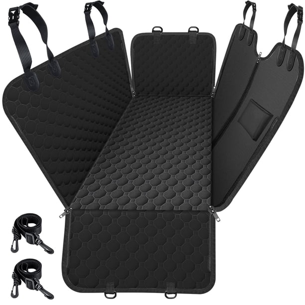 Hamaca para Perros Mancro 2025 Mejorada con Cubre Asiento de Coche Impermeable 600D