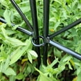 thumbnail image 4 of Thealyn Decorative Garden Fence 24 in (H) x 10 ft (L), Dog Rabbit Pet Fence Animal Barrier, Outdoor Rustproof Metal No Dig Fencing Border for Yard Patio Flower Bed, 4 of 8