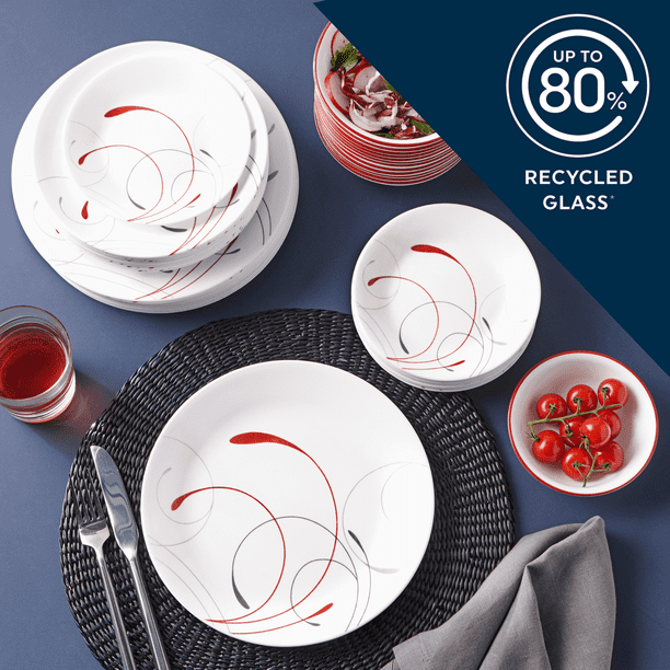 Corelle Splendor 12-Piece Glass Dinnerware Set (Service for