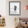 thumbnail image 3 of Historic Framed Print, [Man driving golf ball at the Boise golf club, Boise vicinity, Idaho], 17-7/8" x 21-7/8", 3 of 9