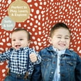thumbnail image 6 of JumpOff Jo Large Foldable Kids Foam Play Mat, Padded Baby Floor Mat, 70 x 59 in - Boho Hearts, 6 of 8