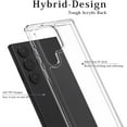 thumbnail image 3 of GHSDFBB Samsung Galaxy S23 Ultra Case, Transparent Hard PC Case Anti-Scratch Shockproof Camera Protective Slim Lightweight Cover/Coque for Samsung Galaxy S23 Ultra 5G -Clear, 3 of 7