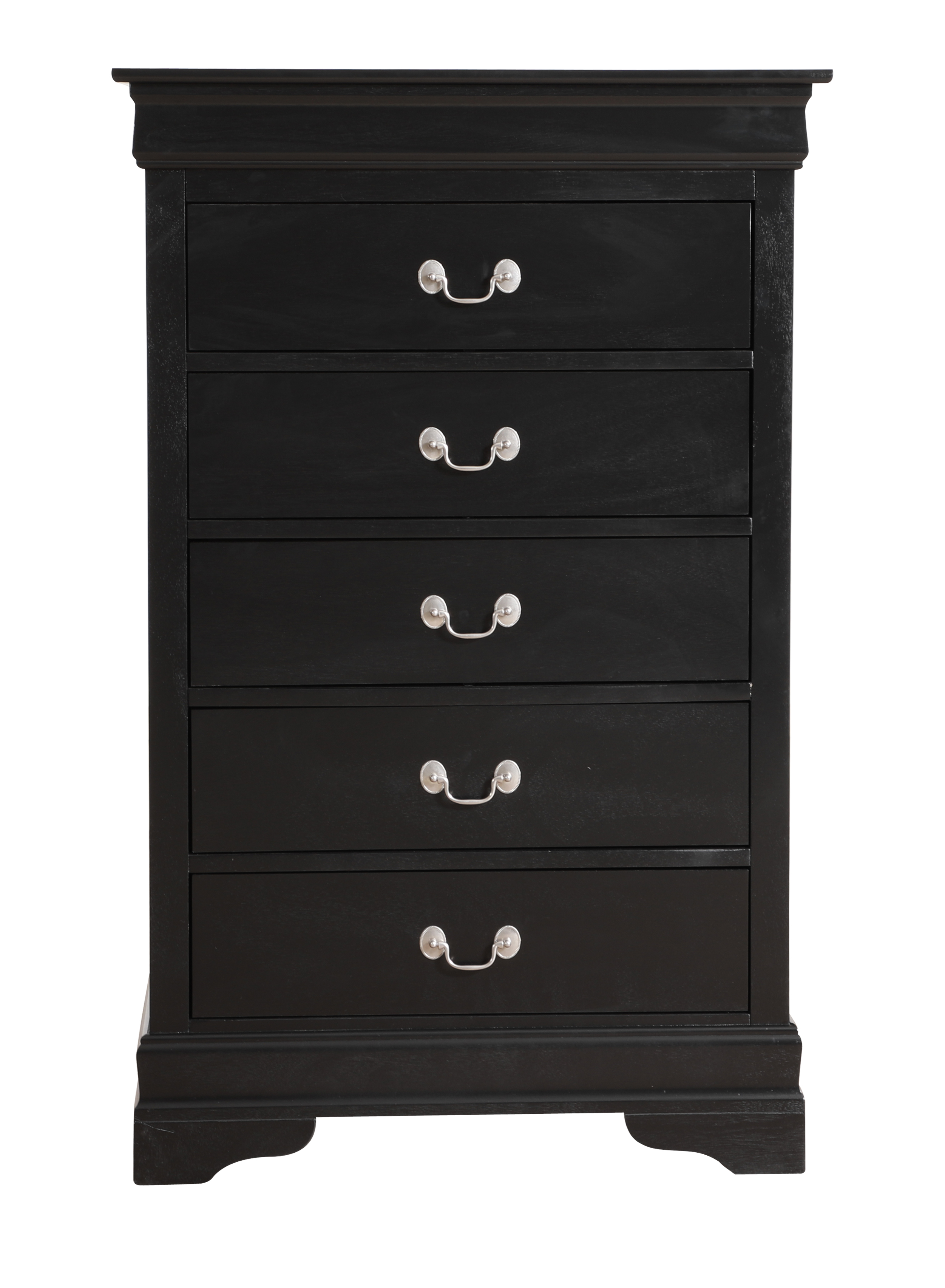 Glory Furniture Paige Accent Chair in Black Color