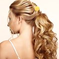 thumbnail image 4 of 12 coleteros de pelo liso con forma de bola, accesorios para el cabello para niñas (colores variados), 4 of 8