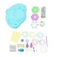 thumbnail image 1 of Juguetes de esmalte de uñas DIY Salón de uñas para niños juego de manicura cosmética juego de decoración para niñas de 5 años o más, 1 of 10