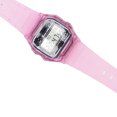 thumbnail image 3 of BIMZUC Digital Sports Watch LED Backlight Unisex Multifunctional Waterproofing Electronic Watch Transparent Pink 1.18 inches / 30 mm, 3 of 9