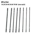 thumbnail image 1 of MYG 8Pcs Set Diamond Wire Saw Blade Cutter Jewelry Metal Wood Cutting Blades, 1 of 9