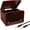 Walnut, variant on Electrohome Kingston 7-in-1 Vintage Vinyl Record Player Stereo System with 3-Speed Turntable, Bluetooth, AM/FM Radio, CD, Aux In, RCA/Headphone Out with Bonus 3.5mm Aux Cable (RR75B)