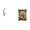 thumbnail image 1 of Escultura de pingüino, figura coleccionable, artesanía, adorno decorativo, estatua de animal de resina, marco de fotos, imagen ornamentada, adorno de, 1 of 8