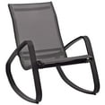 thumbnail image 1 of Modway Traveler Mesh Fabric & Aluminum Patio Rocker in Black, 1 of 7