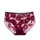 thumbnail image 2 of Puntoco Bragas para mujer, cintura alta, tallas grandes, color sólido, sexy, de encaje, 2 of 4