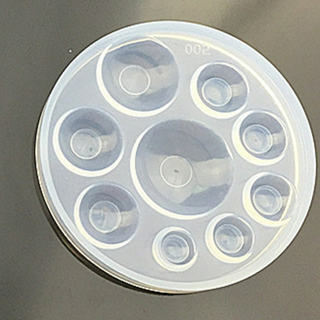 fastboy Moule en Silicone Cristal Gemme Argile Polymère Pendentif Résine Époxy Moule à Bijoux