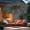 Dark Gray, variant on wikiwiki 10ft Solar LED Offset Patio Umbrella, Outdoor Cantilever Patio Umbrellas with Solor Lights for Backyard, Poolside and Garden, Easy Tilt Adjustment, 32 LED Lights & Polyester Shade, Beige