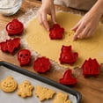 thumbnail image 5 of Holiday Mini Pie Molds Set - ABS Non-Stick Hand Pie Maker , Halloween Baking Supplies, Reusable Holiday Mini Pie Molds for Baking, 5 of 9