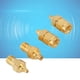 thumbnail image 4 of Adaptador MMCX a SMA de latón niquelado, impedancia de 50ohm para antena de Radio, 4 Uds., 4 of 10