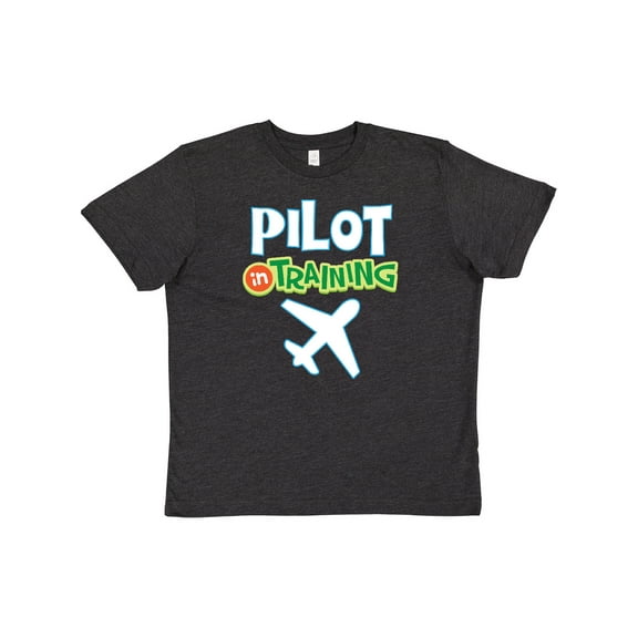 Inktastic Pilot in Training Airplane Boys Future Job Youth T-Shirt