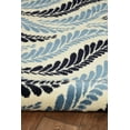thumbnail image 6 of Capri Bridger Bone And Blue Transitional Rug 43 x 73 Easy Care Polypropylene, 6 of 6