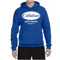thumbnail image 2 of Wild Bobby, Callahan Auto Parts Sandusky Ohio Retro 90s Funny Tommy Boy, Pop Culture, Unisex Graphic Hoodie Sweatshirt, Royal, 3X-Large, 2 of 4