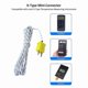 thumbnail image 5 of 10Pcs 3Meters K Type Mini-Connector Thermocouple Temperature Probe Sensor -50-350°C Temperature Sens, 5 of 5
