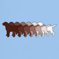 thumbnail image 3 of CafePress - Chocolate Lab Gradient Light T Shirt - Men's Classic Graphic T-Shirt, 3 of 4