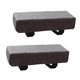 thumbnail image 1 of 2x Cojín para reposabrazos de silla Almohadilla de esponja para reposabrazos Almohada de apoyo para el codo para Gris oscuro, 1 of 9