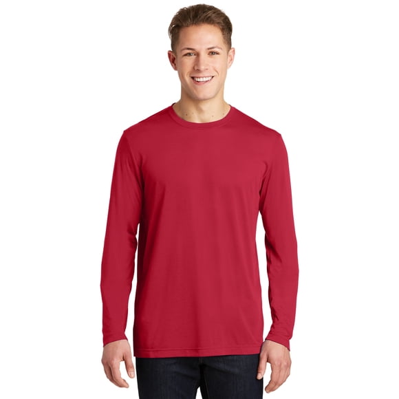 Camiseta Sport-Tek® de manga larga PosiCharge® Competitor™ Cotton Touch™. ST450LS deporte-tek ST450LS