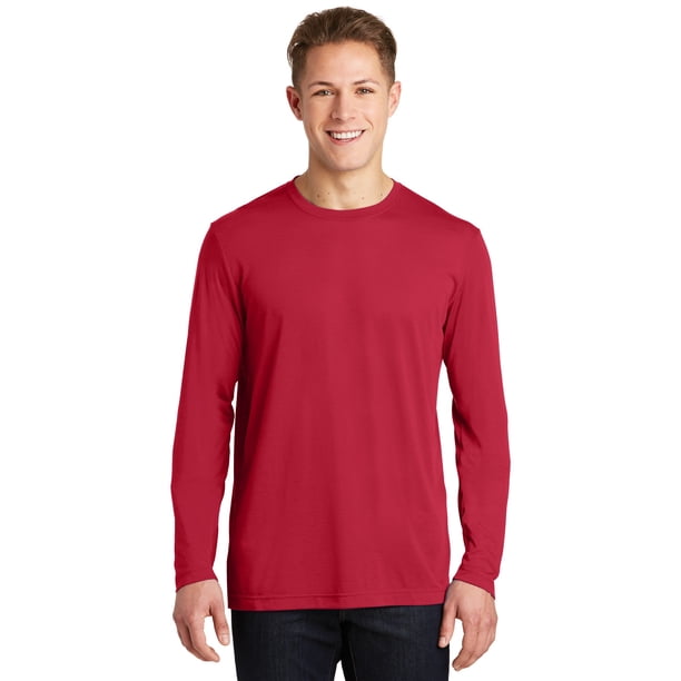 Camiseta Sport-Tek® de manga larga PosiCharge® Competitor™ Cotton Touch™. ST450LS deporte-tek ST450LS