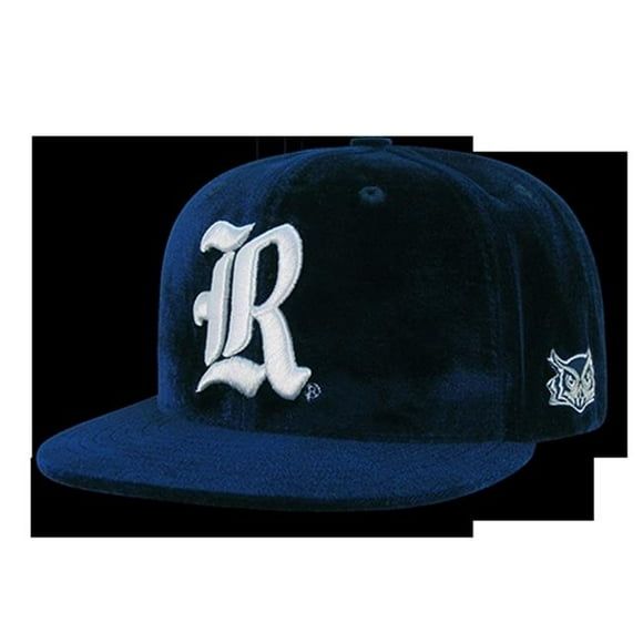 Rice Velvet Snapback, Navy