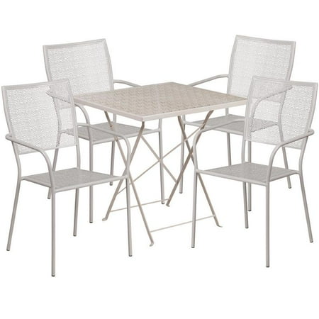 28SQ White Fold Patio Set | Walmart Canada