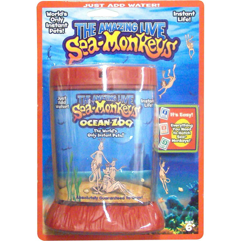 GnHoCh Sea Monkeys Ocean Zoo Deluxe Kit Set- Colors May Vary 