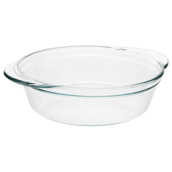 Pyrex 1143009 2.5-Quart Deep 9.5in Pie Plate – Perfect for Sweet Rolls, Pot Pies, and Pies