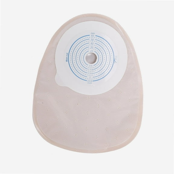10pcs ileostomy care bag, disposable colostomy bag mesh cloth sponge paper film