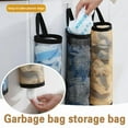 thumbnail image 6 of Sundries Bag Storage Wall Mount Mesh Plastic Bags Dispenser Hanging Reused, 6 of 9