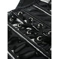 thumbnail image 5 of Overbust Corsets for Women Black Corset Top Waist Trainer Bustier Corset, 5 of 5